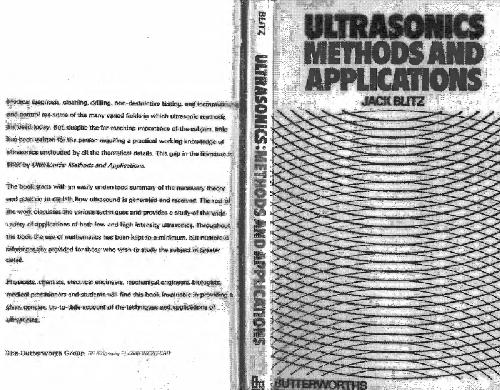 Ultrasonics: methods and applications