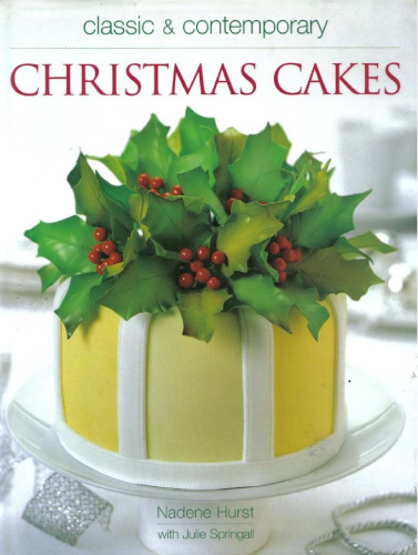 Classic Contemporary Christmas Cakes