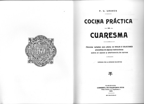 Cocina practica de cuaresma