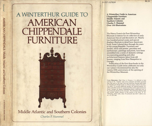 Winterthur Guide to American Chippendale Furniture: Middle Atlantic and Southern Colonies