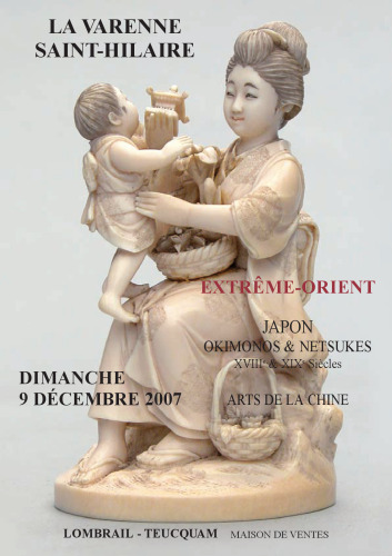 Extreme-Orient.Japon Okimonos Netsukes XVIII et XIX siecles
