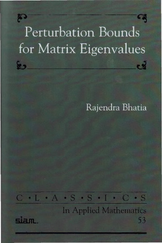 Perturbation Bounds for Matrix Eigenvalues