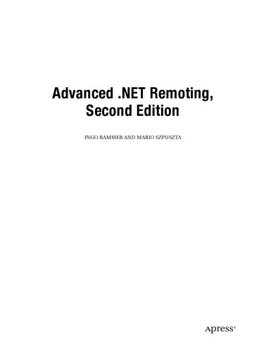 Advanced .NET Remoting