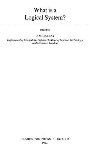 What is a Logical System?