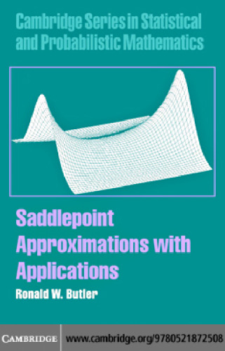 Saddlepoint approximations with applications
