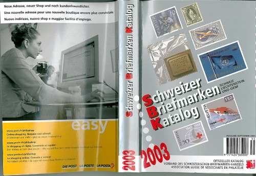 Schweizer Briefmarken Katalog 2003