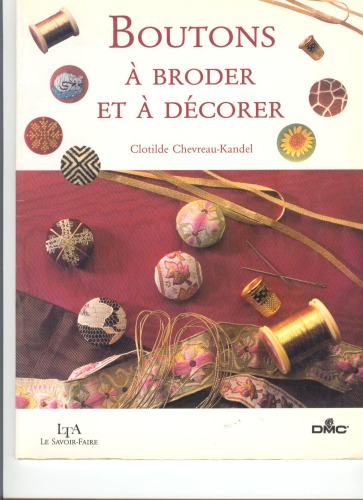 Boutons a broder et a decorer