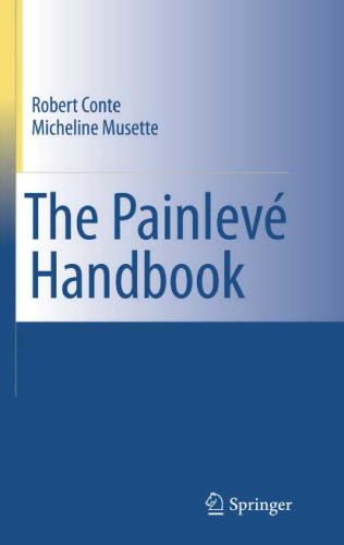 The Painleve handbook