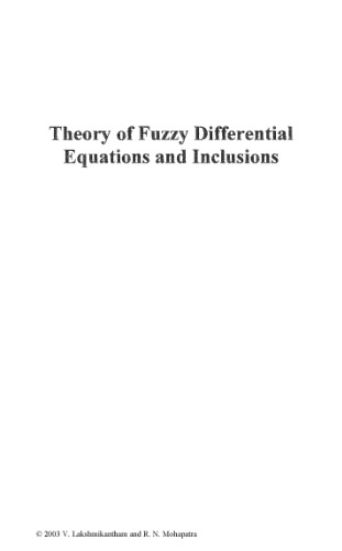 Theory of fuzzy differential equations and inclusions