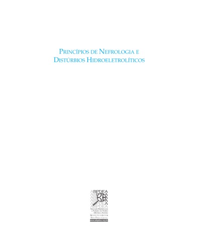 PRINCIPIOS DE NEFROLOGIA E DISTURBIOS HIDROELETRIC  