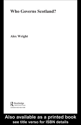 Who Governs Scotland?  