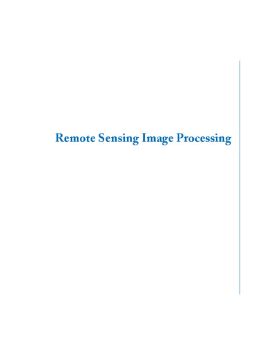 Remote Sensing Image Processing  