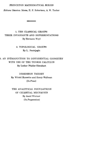 An Introduction To Differential Geometry With Use Of Tensor Calculus  