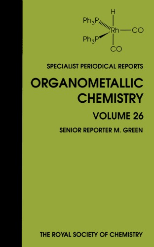Organometallic chemistry. Electronic book .: a review of the literature published during 1996  