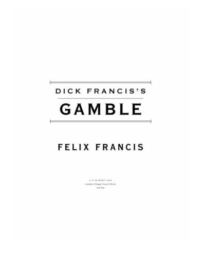 Dick Francis's Gamble