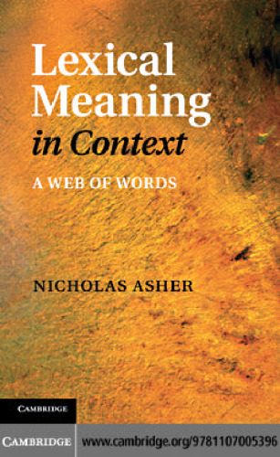 Lexical Meaning in Context: A Web of Words  