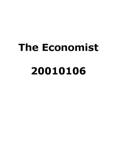 The Economist - 06 January 2001  