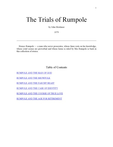 The Trials of Rumpole