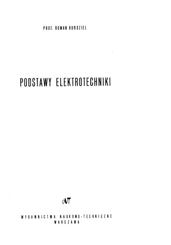 Podstawy elektrotechniki  