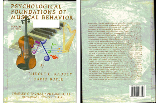 Psychological foundations of musical behavior  