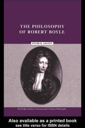 The Philosophy of Robert Boyle  