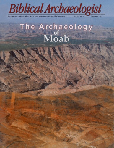 [Magazine] The Biblical Archaeologist. Vol. 60. No 4