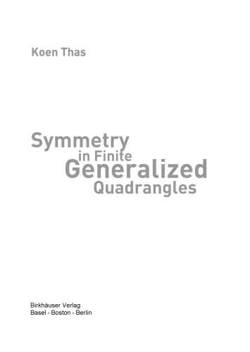 Symmetry in finite generalized quadrangles