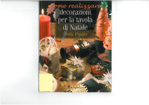 Decorazioni per la tavola di Natale  