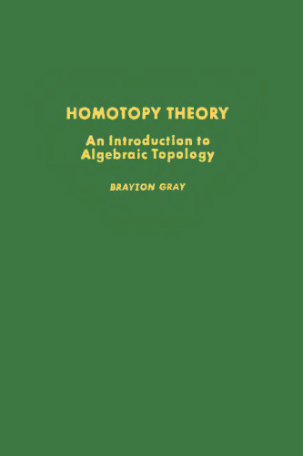 Homotopy theory: An introduction to algebraic topology