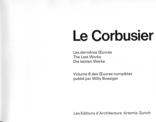 Oeuvre complète, Vol. 8: 1965-1969