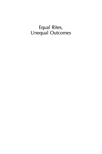 Equal Rites, Unequal Outcomes: Women in American Research Universities (Innovations in Science Education and Technology)  