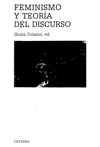 Feminismo y teoria del discurso  