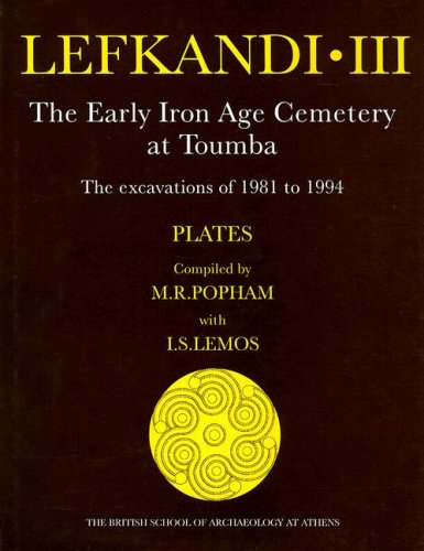 Lefkandi III (plates) (Supplementary Volume)  
