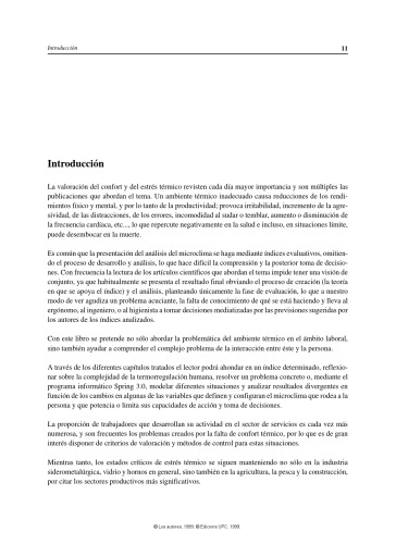 Ergonomía 2. Confort y estrés térmico  