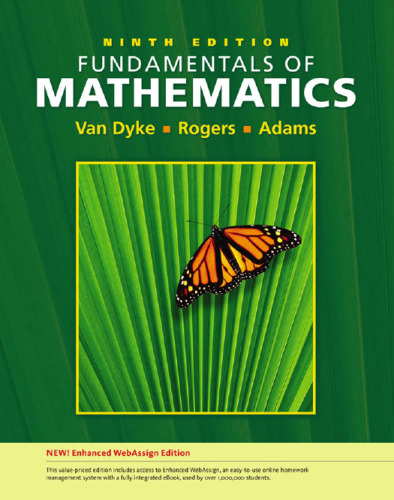 Fundamentals of Mathematics  