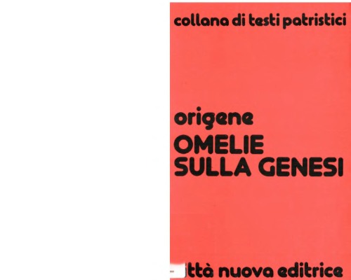 Omelie sulla Genesi  