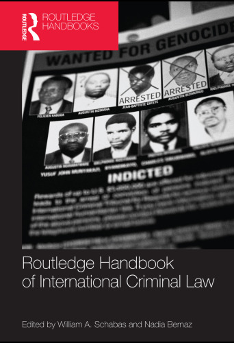 Routledge Handbook of International Criminal Law  