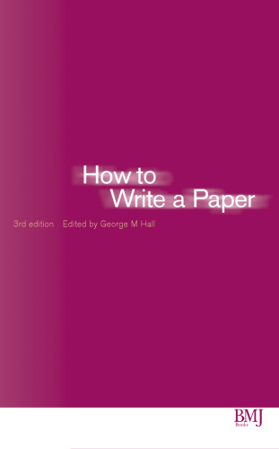 How to write a paper  