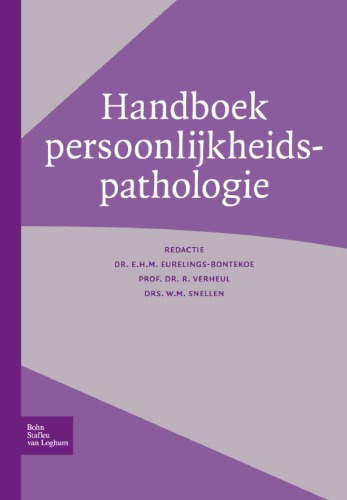 Handboek persoonlijkheidspathologie  