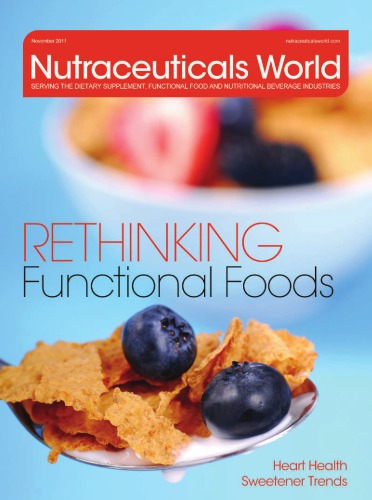 Nutraceuticals World Nov 2011  