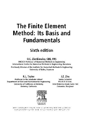 The finite element method: its basis and fundamentals
