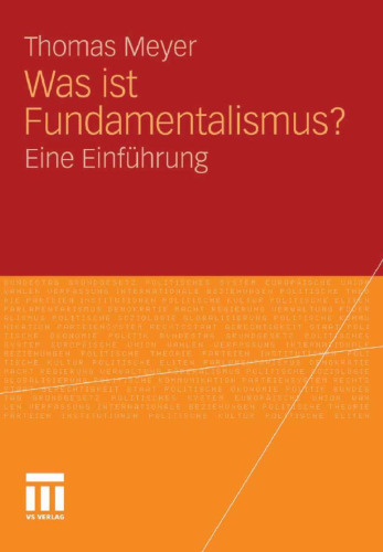 Was ist Fundamentalismus?: Eine Einführung  