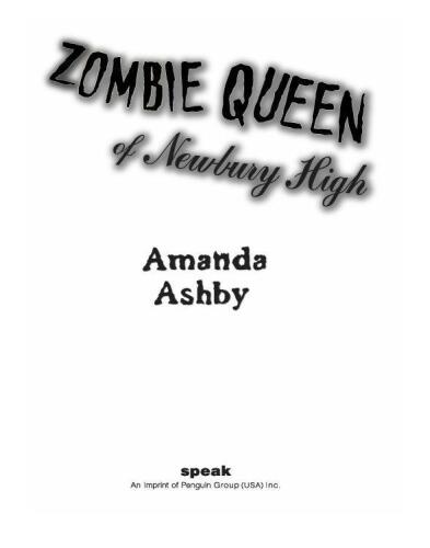 Zombie Queen of Newbury High