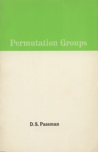 Permutation Groups  
