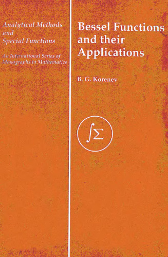 Bessel functions and their applications