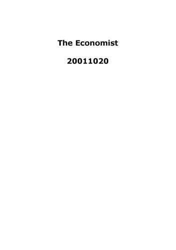 The Economist - 20 October 2001  