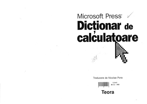 Microsoft Press. Dicţionar de calculatoare  