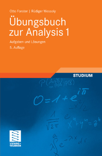 Übungsbuch zur Analysis 1: Aufgaben und Lösungen, 5. Auflage  