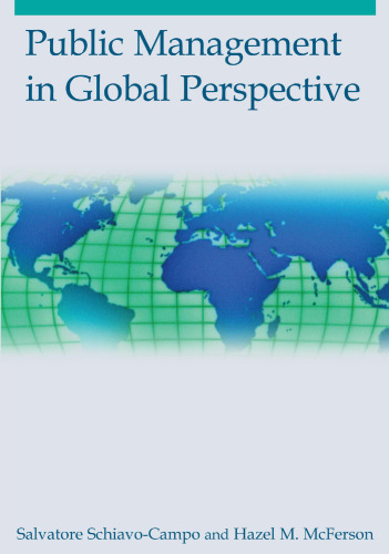 Public Management in Global Perspective  
