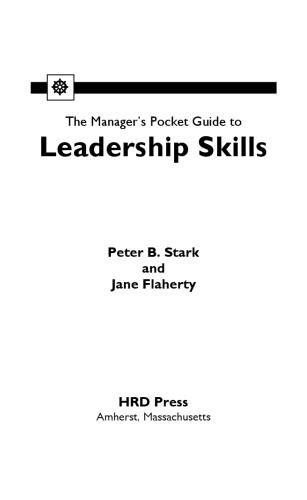 The Managers Pocket Guide to Leadership Skills